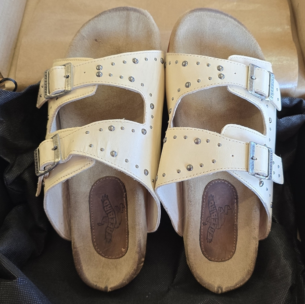 Freebird ASHER Bone Sandals